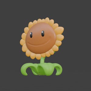 Sunflower / Sunflower PvZ - Plants vs Zombies 3D Model