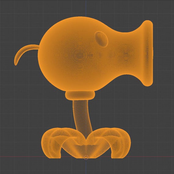 Erbsenkanone / Peashooter PvZ - Pflanzen gegen Zombies 3D-Modell - Etsy  sterreich