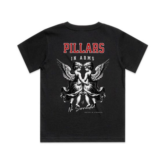 Pillars In Arms Shirt, Heavyweight Tee, 100% Combed Cotton