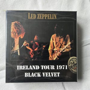 Led Zeppelin | Ireland Tour 1971 Black Velvet | 4 CD Set *Rare*
