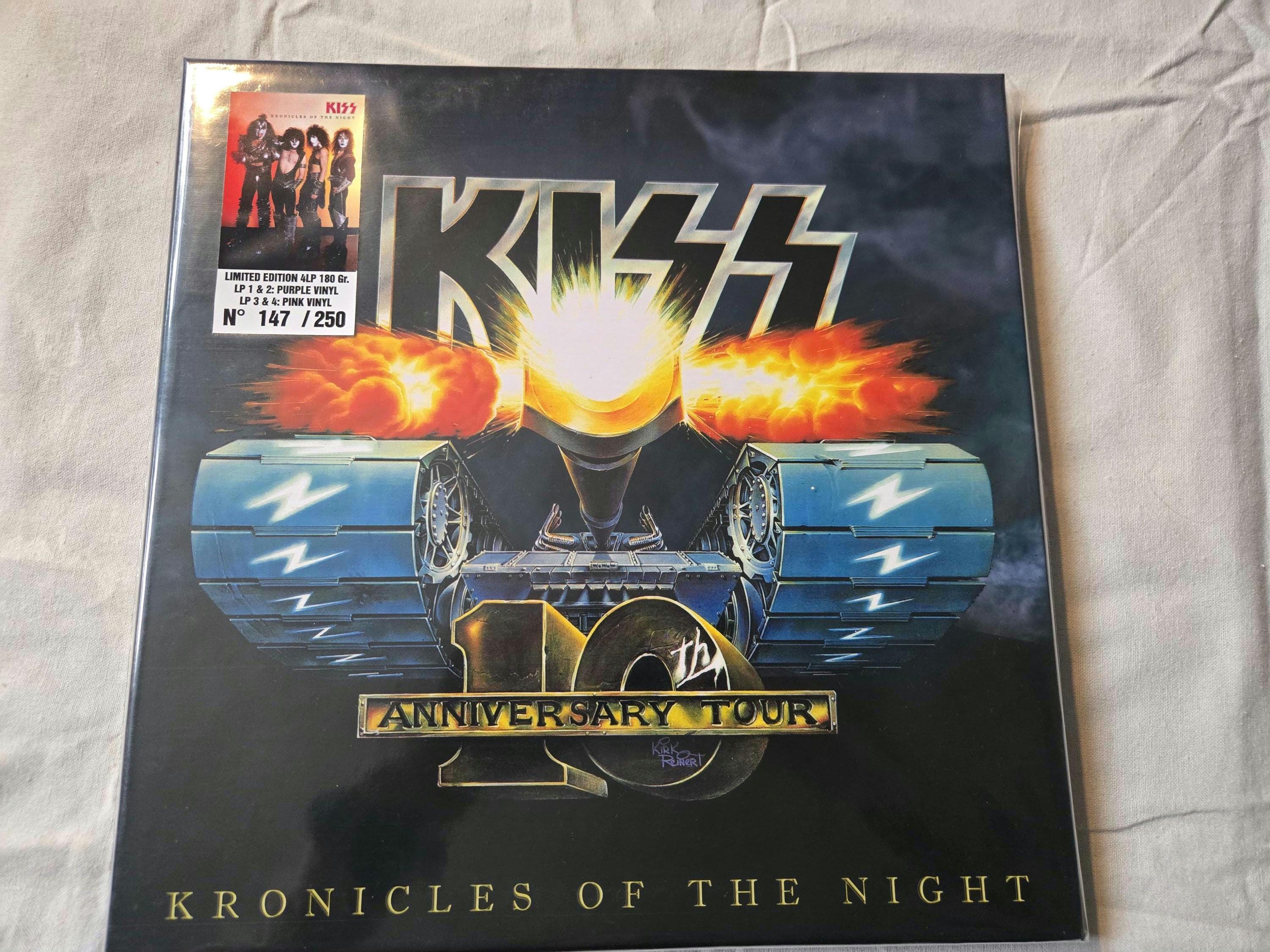 KISS | Kronicles of the Night | (4 LP Purple and Pink) Vinyl Box