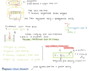 Apuntes de Física de nivel avanzado, examen 2, módulo 6 (OCR)