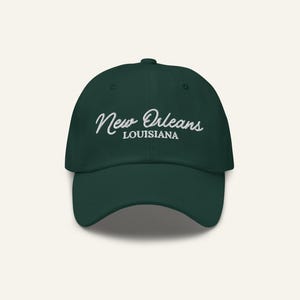 New Orleans Louisiana Dad hat, Embroidered hat