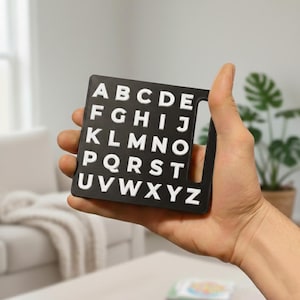 Letter Board (pocket size) for Nonspeakers / Spellers / S2C / RPM