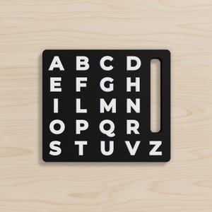 IT Letter Board Italiano per Spellers / Spelling to Communicate (S2C) / Rapid Prompting Methods (RPM)