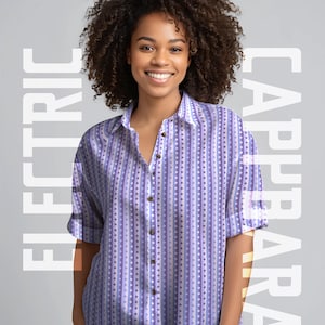 Lilac Day - Unisex button shirt