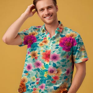 Bloom - Unisex button shirt
