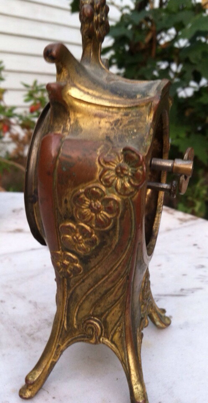 Antique clock small night stand table clock Etsy