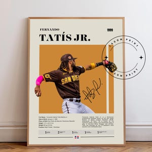 KOTO86 パドレス タティスJr ！A3ポスターフレーム付き③セット KOTO86 パドレス タティスJr ！A3ポスターフレーム付き③セット