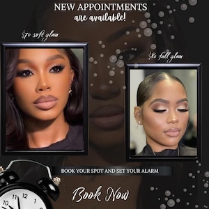 DIY editable Makeup Flyer Template