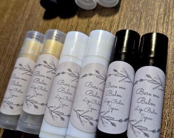 Organic Hand-made Coconut, Honey & Vitamin E Lip Balm.