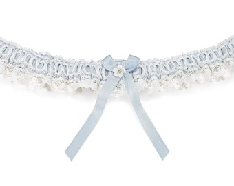 Lace wedding garter