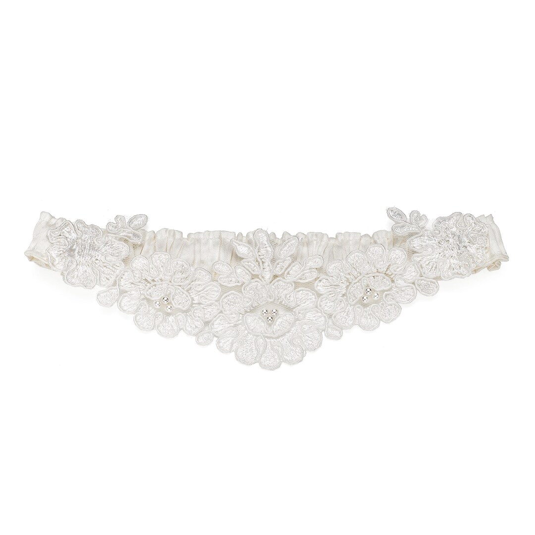 Lace Wedding Garter - Etsy UK