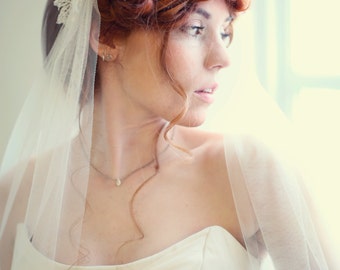 Juliet cap lace wedding veil