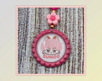 kpop keychain bag charm