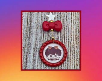 kpop keychain bag charm
