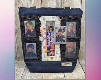 Kpop photocard holder large ita tote bag *Custom Order Bag*
