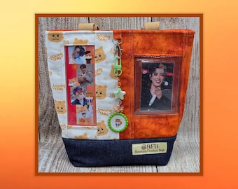 Kpop photocard holder ita tote bag *Custom Order Bag*