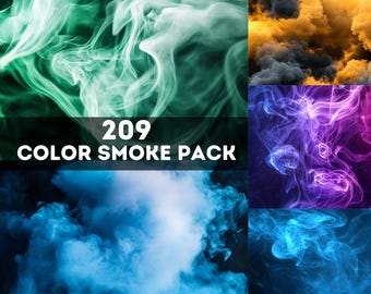 209 Smoke Fog Backdrops, Smoke Bundle, Sports Background, Football, Softball, Basketball, Tennis Poster, Soccer Banner, Smoke background