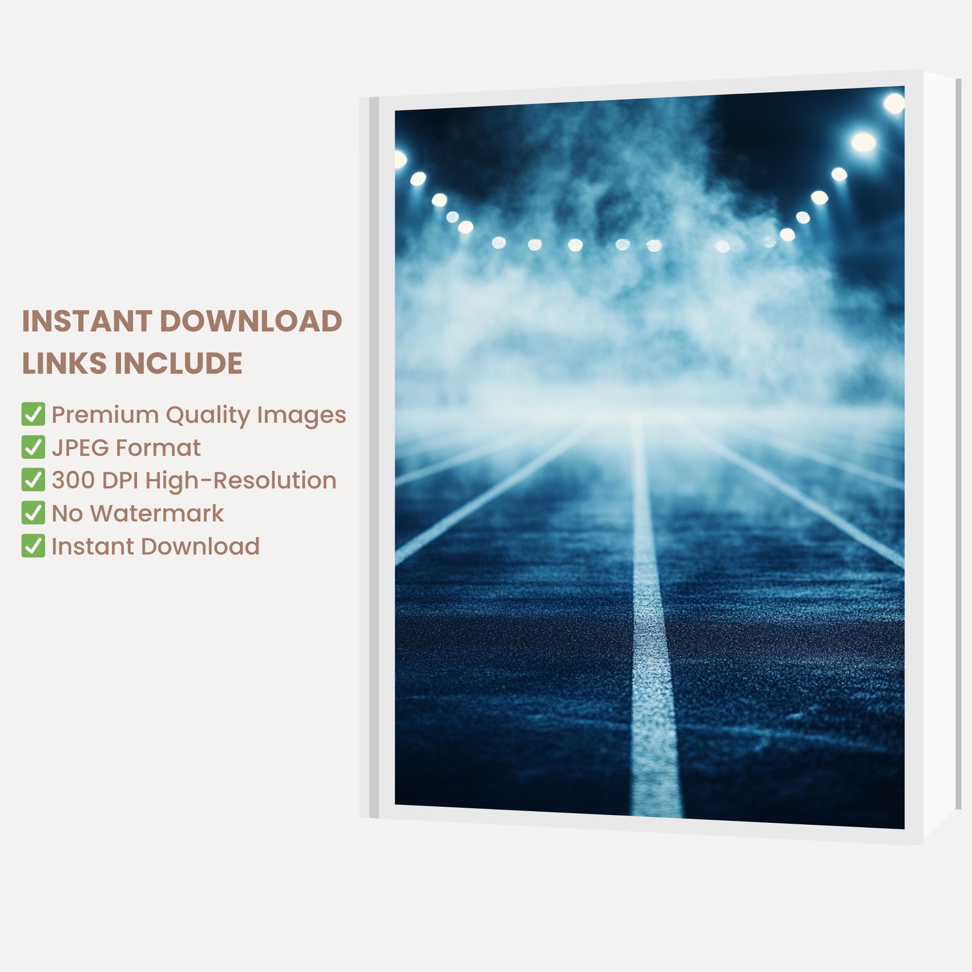 Athletic Track Stadium Backdrop | Sports Event Photography Prop ...