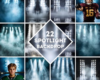 22 Stadium Lights Digital Photography Backdrops, Photoshop Overlays, Studio Backdrops For Photographers, Digital Sports Backdrops