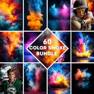 Color Smoke Overlay, Photoshop Overlays, Digital Smoke Photo backdrop Smoke Backgrounds For Sports Photos, Sports backdrop, Senior Backdrops