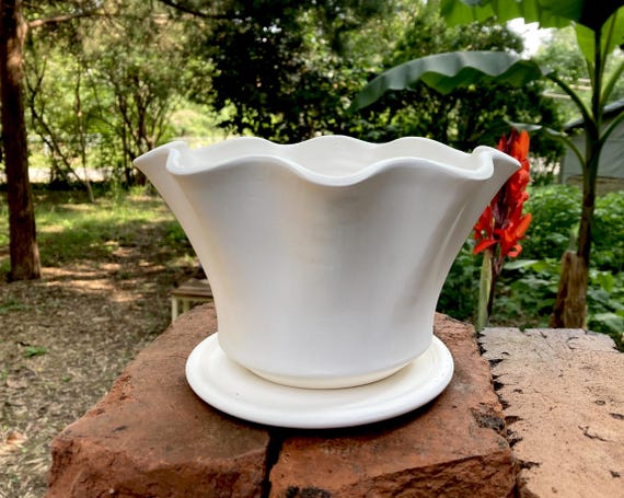 EARTHENWARE FLOWER POT