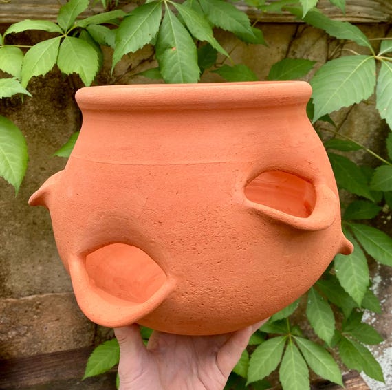 TERRACOTTA STRAWBERRY POT