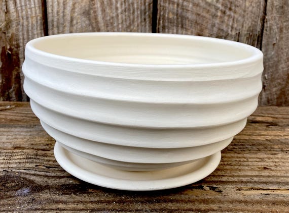 WHITE CLAY PLANTER