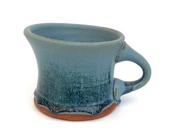 STONEWARE COFFEE MUG #21: Wheel-thrown ceramic cup.
