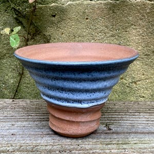 STONEWARE SHAVING BOWL 36 easy grip ceramic lather bowl for wet shaves - for men - handmade - one of a kind - wheel thrown