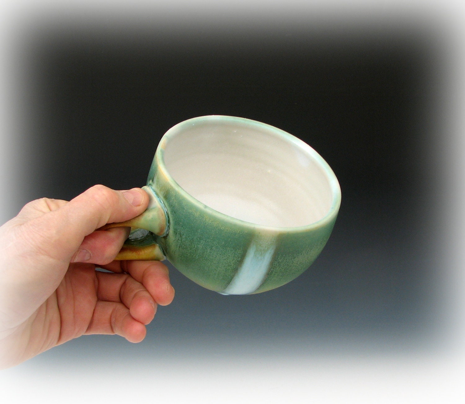 STONEWARE COFFEE CUP