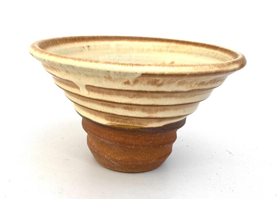 STONEWARE SHAVING BOWL