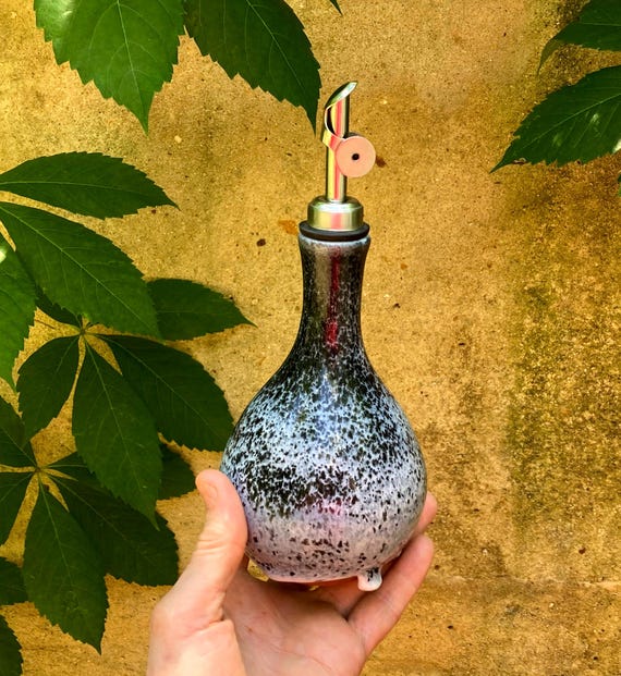 STONEWARE CLAY CRUET