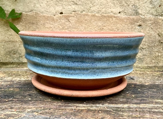 STONEWARE FLOWER POT