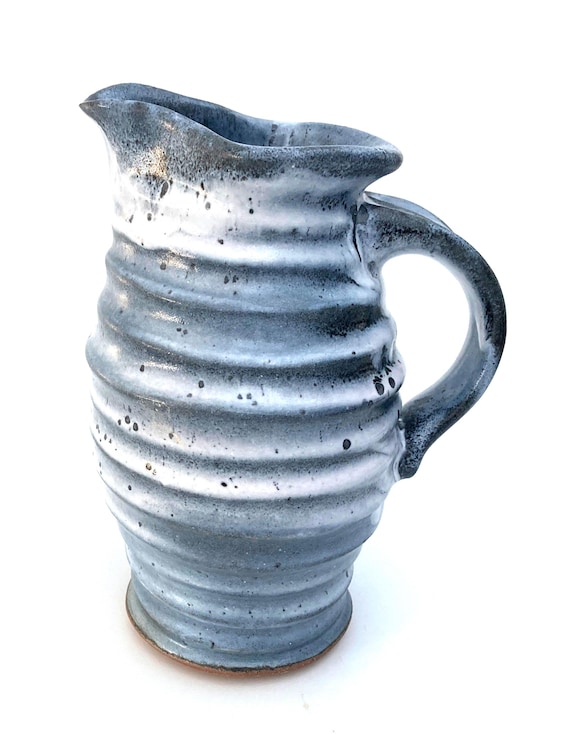 SMALL STONEWARE PITCHER