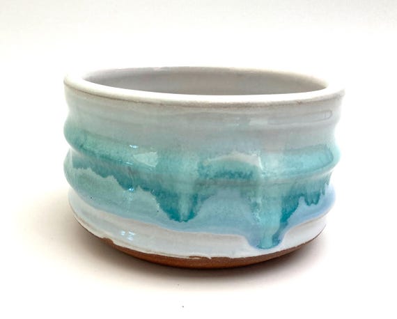 STONEWARE DOG BOWL