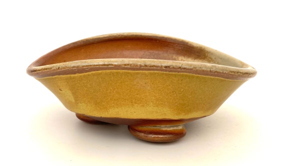 STONEWARE BONSAI POT