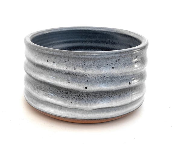 STONEWARE DOG BOWL