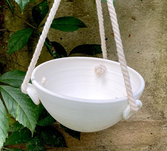 CERAMIC HANGING PLANTER