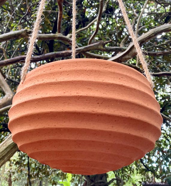 CERAMIC HANGING PLANTER