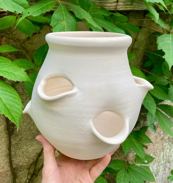 EARTHENWARE STRAWBERRY POT