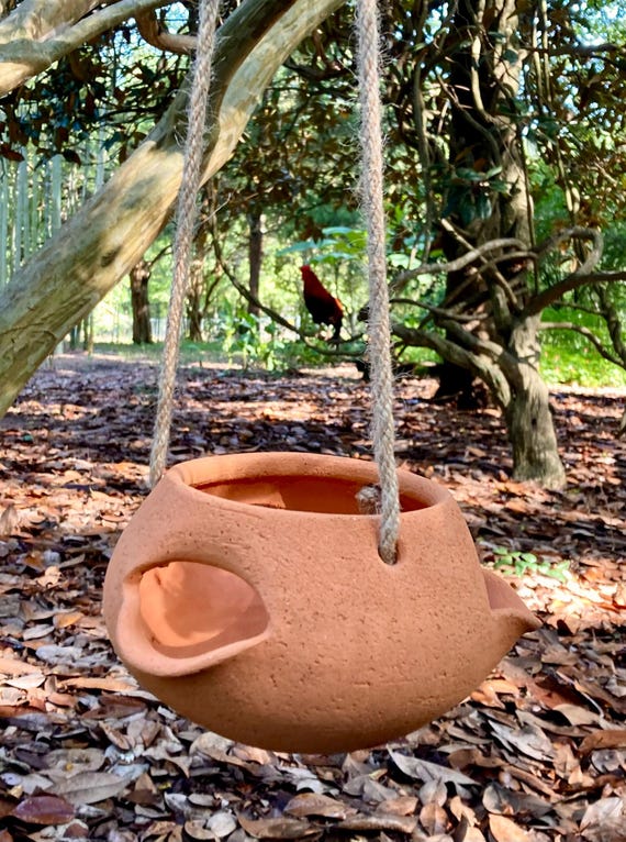 CERAMIC HANGING PLANTER