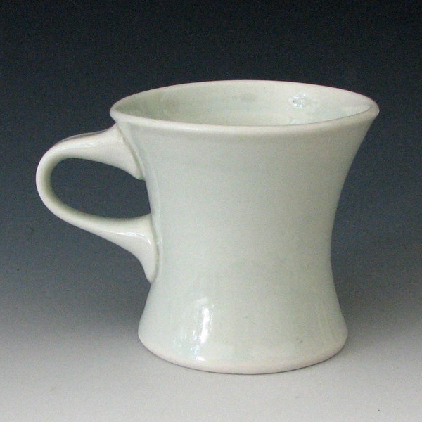 TRANSLUCENT PORCELAIN MUG - Small Ceramic Mug - Coffee Mug - Pottery Mug - Porcelain Cup - Small Mug - Porcelain Pottery