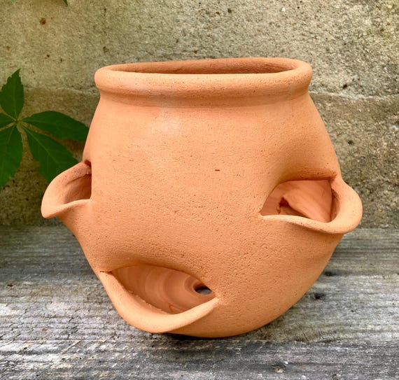 TERRACOTTA STRAWBERRY POT