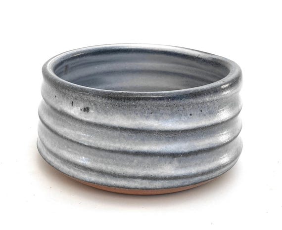 STONEWARE DOG BOWL