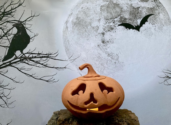 TERRA COTTA PUMPKIN