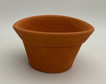 TERRACOTTA PLANTER #49 traditional flower pot unglazed clay planter plant pot flower earthenware handmade pottery red clay orange