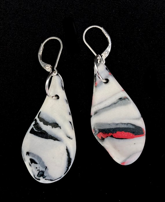 STONEWARE DROP EARRINGS