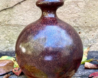 FRENCH WATER BELL #02. Handmade clay pot for watering bonsai, seedlings, terrariums, etc.
